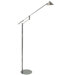 Slant Task Floor Lamp with Pyramidion Shade