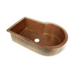 Nautilus Copper Single Bowl Kitchen Sink
