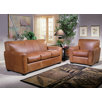 Jackson Leather Ottoman