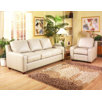Pacific Heights Leather Ottoman