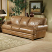 Houston Leather Loveseat