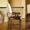 Bolero Upholstered Back Arm Chair