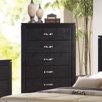 Kearny 5 Drawer Faux Leather Chest