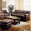 Palermo Sofa in Rich Brown