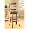 Tavio Ladder Back Swivel Barstool