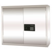 Wall Cabinet with Electronic Lock in Stainless Steel