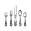 Sir Christopher 5 Piece Flatware Set with Oval Dessert Spoon