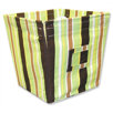 Giggles Medium Fabric Storage Bin in Stripes