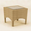 Trinidad Wicker End Table