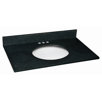 31" x 22" Granite Single Bowl Top