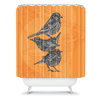 Valentina Ramos 3 Little Birds Shower Curtain