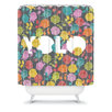Bianca Green Yolo Shower Curtain