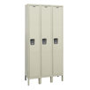 Maintenance-Free Quiet Stock Lockers - Single Tier - 3 Sections (Assembled)