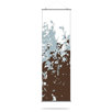 Foliage Slat Hanging Panel in Aqua - Right