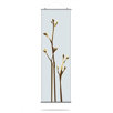 Axis Slat Hanging Panel in Aqua