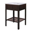 Parsons 24" Vanity Cabinet with Open Bottom Shelf