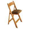Oak Folding Chair