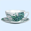 Chinoiserie White Teacup