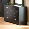 Back Bay 6 Drawer Double Dresser