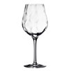Dizzy Diamond 8.9" Goblet Glass