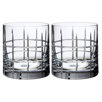 Street 3.38" Double Old Fashioned Glass (Set of 2)