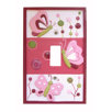 Raspberry Swirl Switch Plate Cover