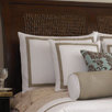 Elise Oblong Pillow in White