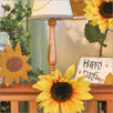 Bee My Baby Natural Candlestick Lamp