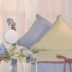 Fire Engine Blue Decorator Pillow