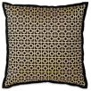 Sakura Shoji Black Pillow with Gimp