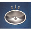 Club Topmount Oval Bathroom Sink in Satin