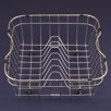 WireCraft 15.25" x 14.75" Rinsing Basket in Stainless Steel