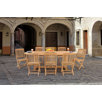 Teak 9 Pc Dining Set