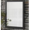 24" x 32" Wood Frame Mirror