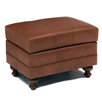 Cartwright Leather Ottoman