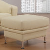 Fiona Leather Ottoman
