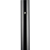 7' Black Aluminum Lantern Post with Photocell