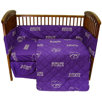 Kansas State Baby Crib Fitted Sheet - Solid