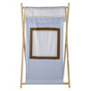 Metro Hamper in Lime / White / Chocolate