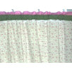 Summer Garden Curtain Panel in Pink / Green