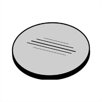 Clear Ribbed Linear Lens Accent Filter