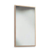Brio 29.5" Mirror with Wood Frame