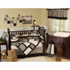 Animal Safari Collection 9pc Crib Bedding Set 