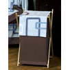 Geo Blue Laundry Hamper 