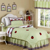 Ladybug Parade Full / Queen Bedding Set