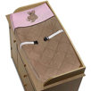 Teddy Bear Pink Changing Pad Cover