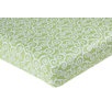 Olivia Collection Fitted Crib Sheet  - Scroll Print