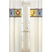 Jungle Time Window Panel in Ivory (Set of 2)