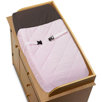 Pink and Chocolate Hotel Baby Changing Pad Cover
