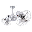 36" Duplo Dinamico 3 Metal Blade Rotational Ceiling Fan